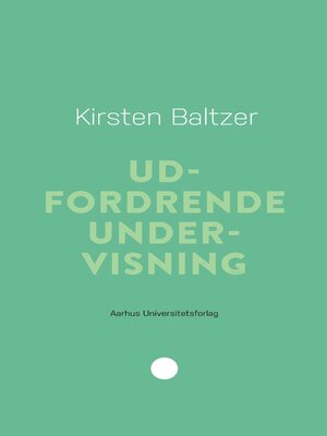 cover image of Udfordrende undervisning
